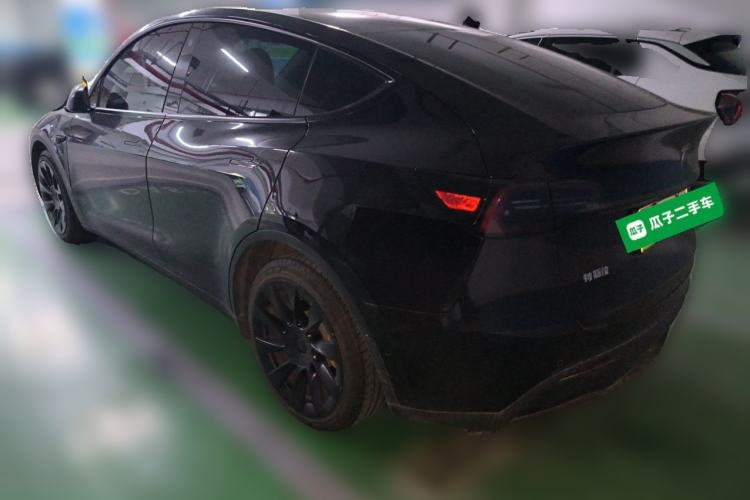 Used Tesla Model Y 2021 Standard Range Rear-Wheel Drive Version Rear Left 45 Deg