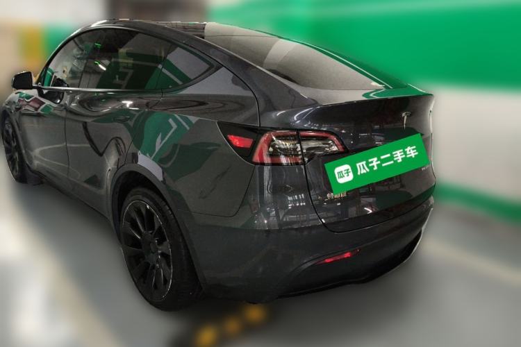 Used Tesla Model Y 2021 Long-Range All-Wheel-Drive Version 3D7 Rear Left 45 Deg