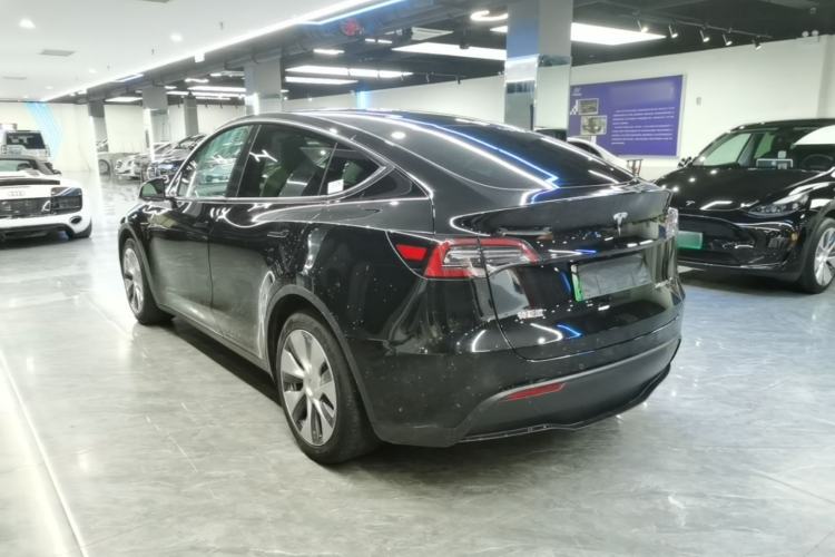 Used Tesla Model Y 2021 Standard Range Rear-Wheel Drive Version Rear Left 45 Deg