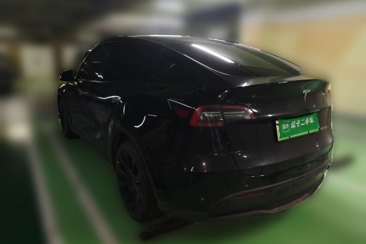 Used Tesla Model Y 2021 Long-Range All-Wheel-Drive Version 3D7 Rear Left 45 Deg