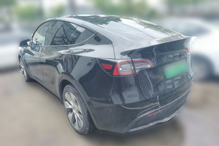 Used Tesla Model Y 2021 Long-Range All-Wheel-Drive Version 3D7 Rear Left 45 Deg