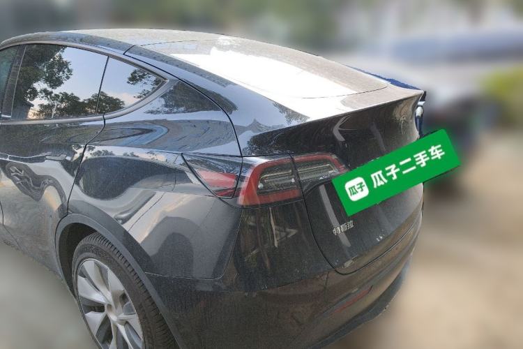 Used Tesla Model Y 2021 Standard Range Rear-Wheel Drive Version Rear Left 45 Deg