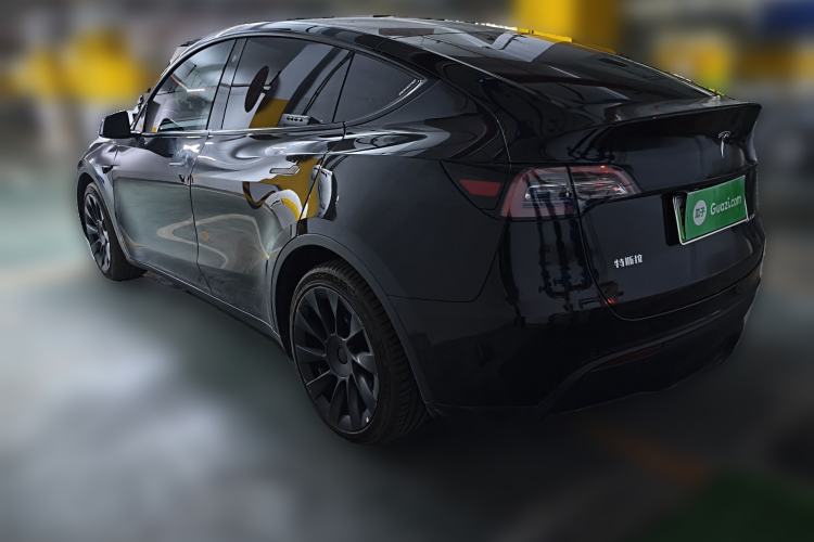 Used Tesla Model Y 2021 Long-Range All-Wheel-Drive Version 3D7 Rear Left 45 Deg