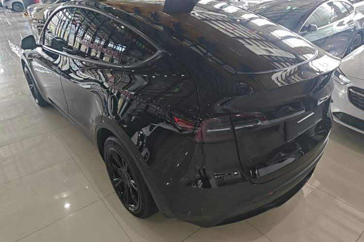 Used Tesla Model Y 2021 Long-Range All-Wheel-Drive Version 3D7 Rear Left 45 Deg