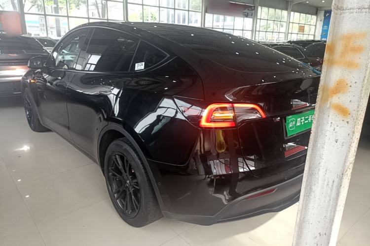 Used Tesla Model Y 2021 Long-Range All-Wheel-Drive Version 3D7 Rear Left 45 Deg