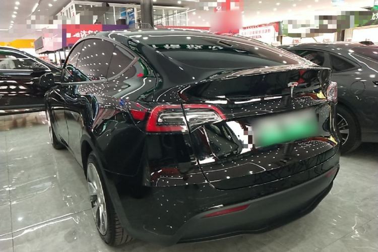 Used Tesla Model Y 2021 Long-Range All-Wheel-Drive Version Rear Left 45 Deg