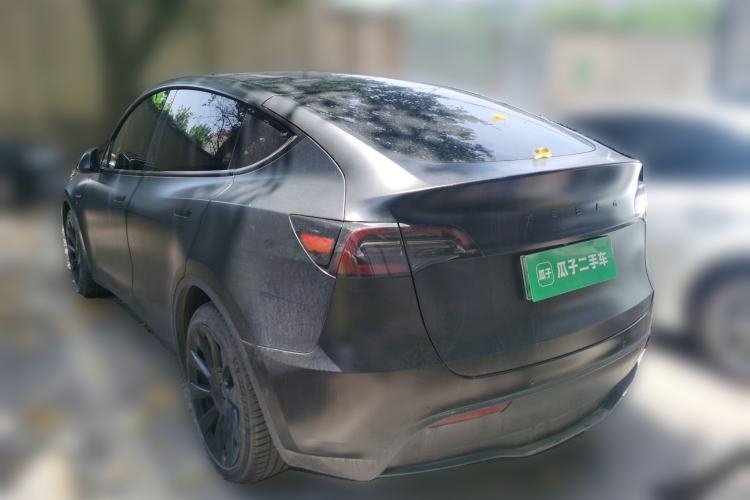Used Tesla Model Y 2021 Long-Range All-Wheel-Drive Version 3D7 Rear Left 45 Deg