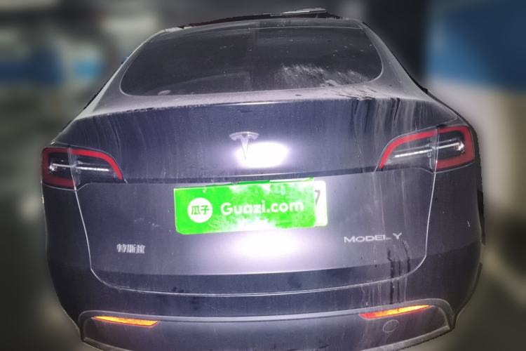 Used Tesla Model Y 2021 Long-Range All-Wheel-Drive Version Rear