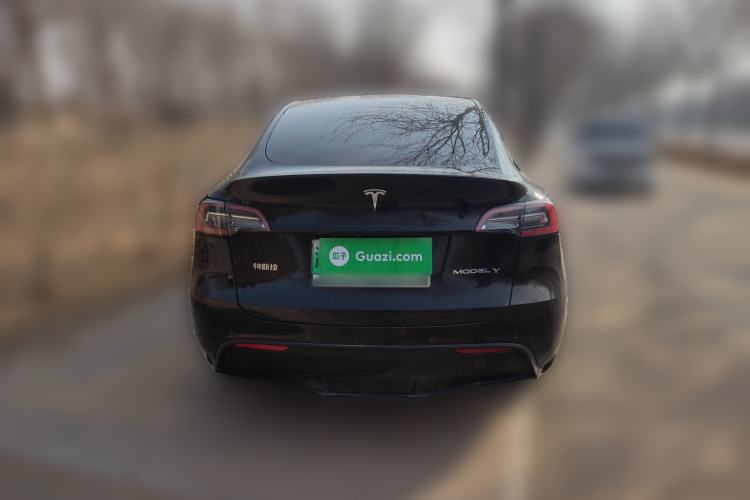 Used Tesla Model Y 2021 Long-Range All-Wheel-Drive Version 3D7 Rear