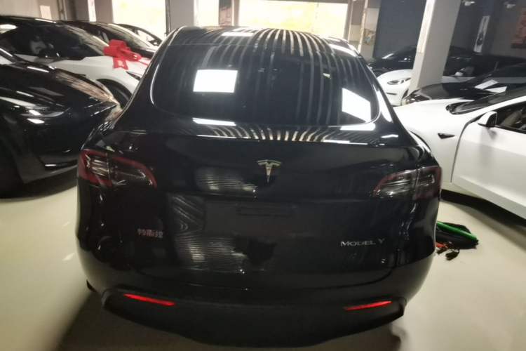 Used Tesla Model Y 2021 Long-Range All-Wheel-Drive Version 3D7 Rear
