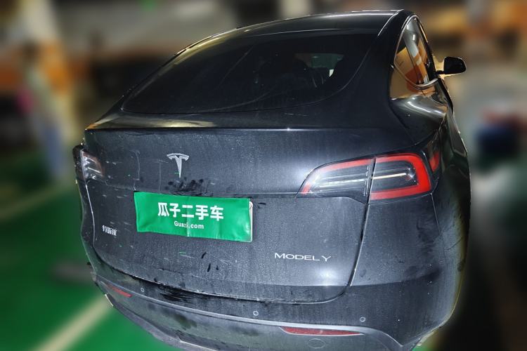 Used Tesla Model Y 2021 Long-Range All-Wheel-Drive Version Rear