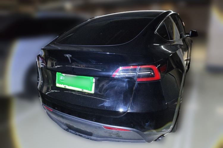 Used Tesla Model Y 2021 Standard Range Rear-Wheel Drive Version Rear Right 45 Deg