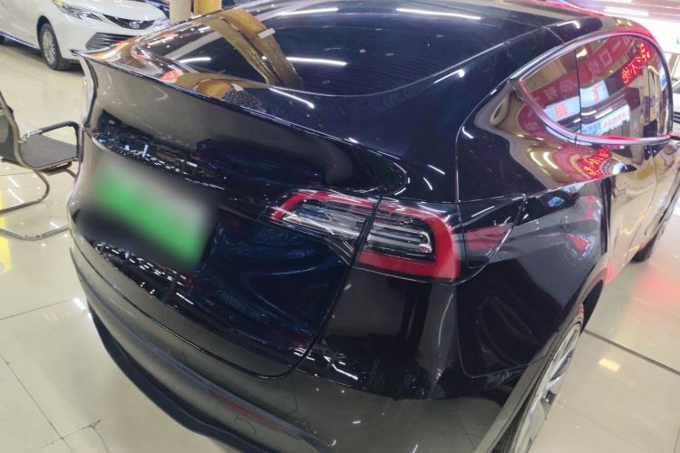 Used Tesla Model Y 2021 Standard Range Rear-Wheel Drive Version Rear Right 45 Deg
