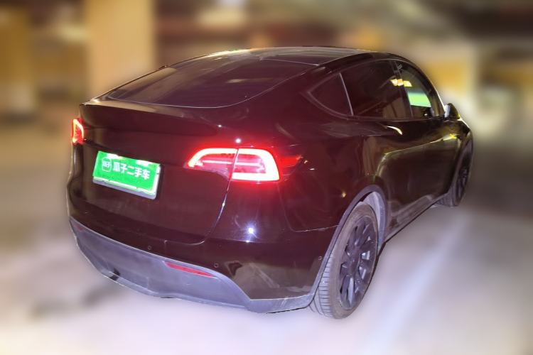 Used Tesla Model Y 2021 Standard Range Rear-Wheel Drive Version Rear Right 45 Deg
