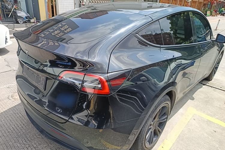 Used Tesla Model Y 2021 Standard Range Rear-Wheel Drive Version Rear Right 45 Deg