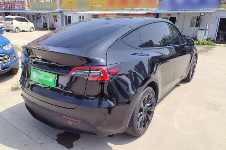 Used Tesla Model Y 2021 Standard Range Rear-Wheel Drive Version Rear Right 45 Deg