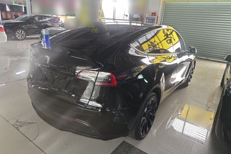 Used Tesla Model Y 2021 Standard Range Rear-Wheel Drive Version Rear Right 45 Deg
