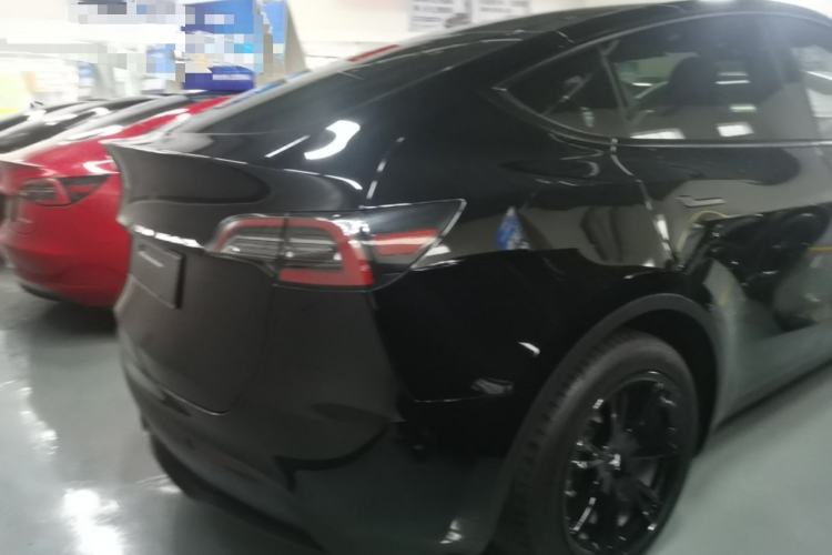 Used Tesla Model Y 2021 Long-Range All-Wheel-Drive Version Rear Right 45 Deg