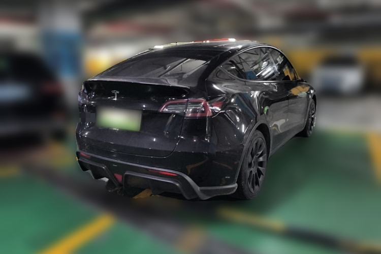 Used Tesla Model Y 2021 Standard Range Rear-Wheel Drive Version Rear Right 45 Deg