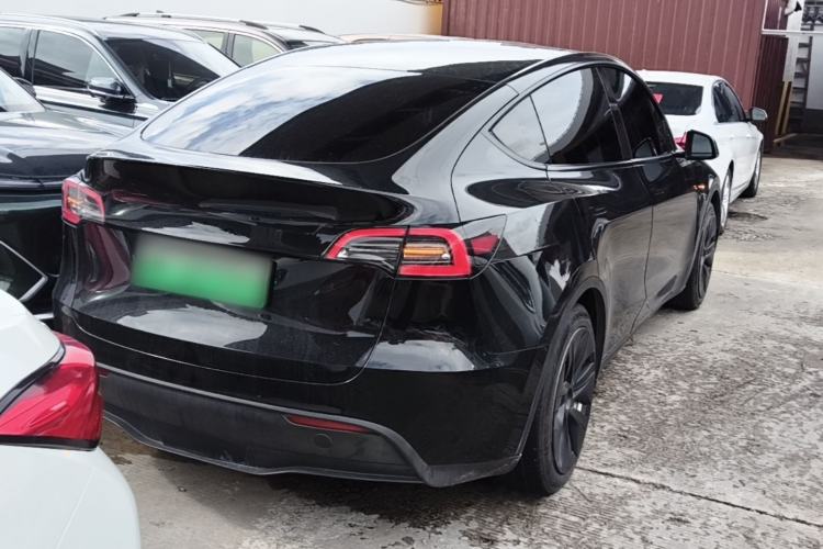 Used Tesla Model Y 2021 Standard Range Rear-Wheel Drive Version Rear Right 45 Deg