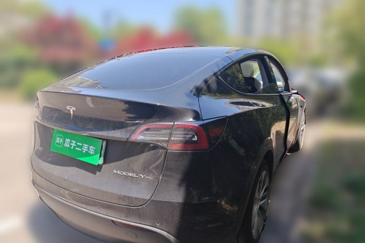 Used Tesla Model Y 2021 Standard Range Rear-Wheel Drive Version Rear Right 45 Deg
