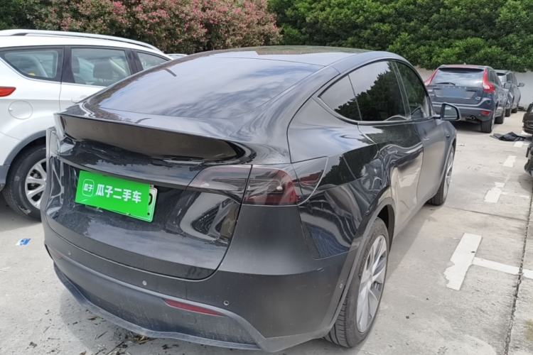 Used Tesla Model Y 2021 Long-Range All-Wheel-Drive Version Rear Right 45 Deg