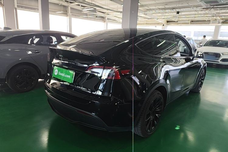 Used Tesla Model Y 2021 Long-Range All-Wheel-Drive Version 3D7 Rear Right 45 Deg