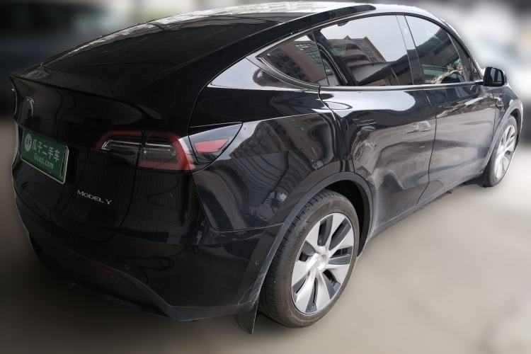Used Tesla Model Y 2021 Long-Range All-Wheel-Drive Version Rear Right 45 Deg