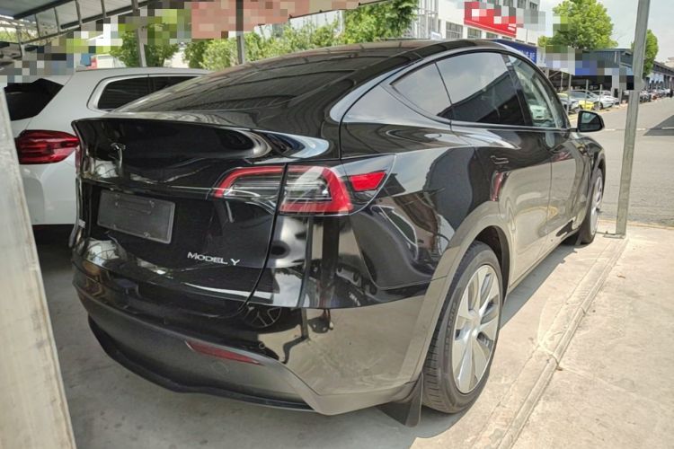 Used Tesla Model Y 2021 Standard Range Rear-Wheel Drive Version Rear Right 45 Deg