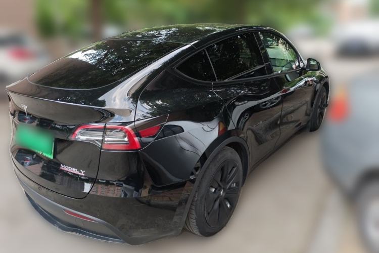 Used Tesla Model Y 2021 Standard Range Rear-Wheel Drive Version Rear Right 45 Deg
