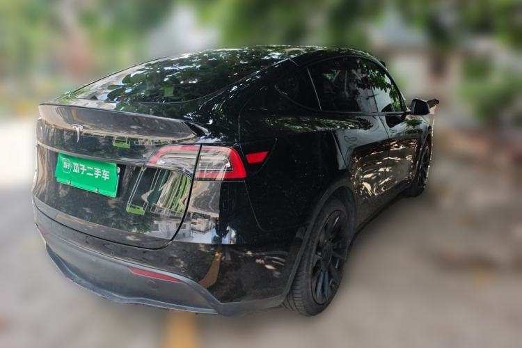 Used Tesla Model Y 2021 Standard Range Rear-Wheel Drive Version Rear Right 45 Deg