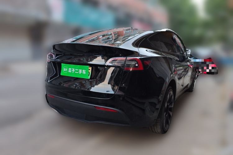 Used Tesla Model Y 2021 Standard Range Rear-Wheel Drive Version Rear Right 45 Deg
