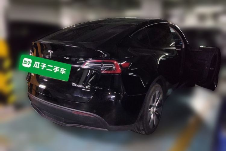 Used Tesla Model Y 2021 Standard Range Rear-Wheel Drive Version Rear Right 45 Deg