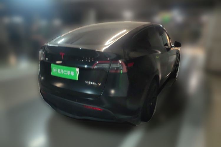 Used Tesla Model Y 2021 Standard Range Rear-Wheel Drive Version Rear Right 45 Deg