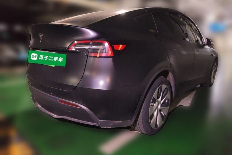 Used Tesla Model Y 2021 Long-Range All-Wheel-Drive Version 3D7 Rear Right 45 Deg