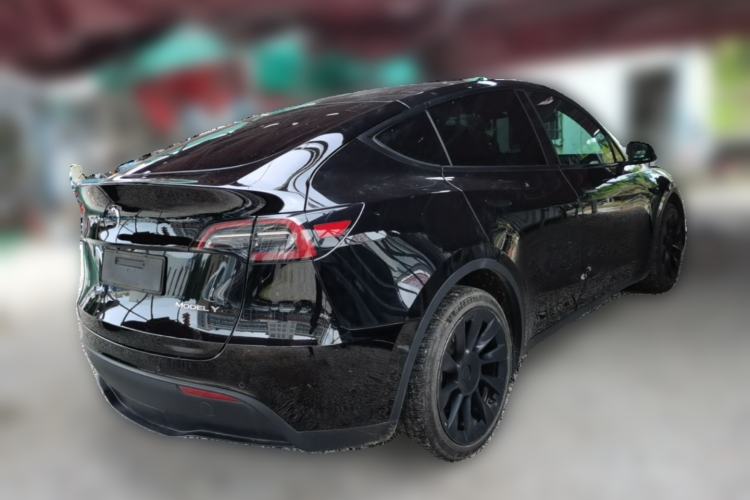 Used Tesla Model Y 2021 Long-Range All-Wheel-Drive Version Rear Right 45 Deg