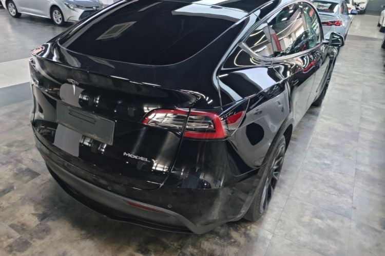 Used Tesla Model Y 2021 Long-Range All-Wheel-Drive Version 3D7 Rear Right 45 Deg
