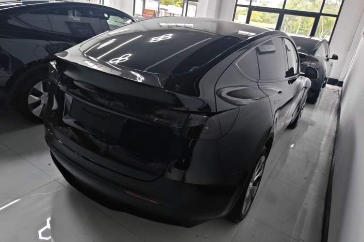 Used Tesla Model Y 2021 Long-Range All-Wheel-Drive Version Rear Right 45 Deg