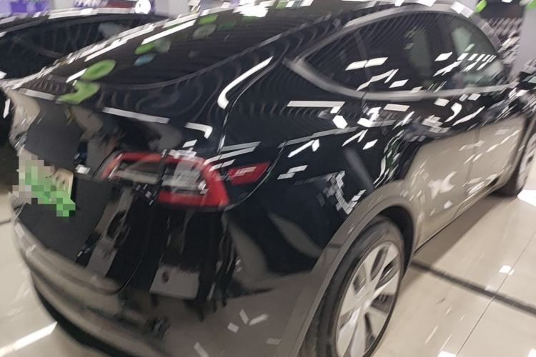 Used Tesla Model Y 2021 Standard Range Rear-Wheel Drive Version Rear Right 45 Deg
