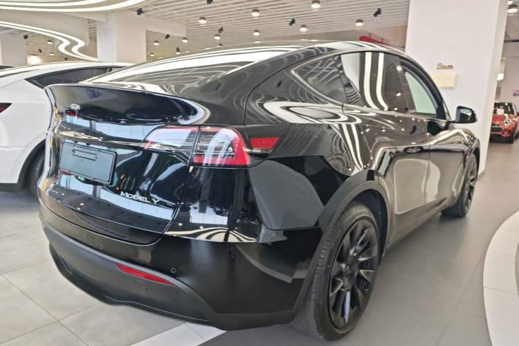 Used Tesla Model Y 2021 Standard Range Rear-Wheel Drive Version Rear Right 45 Deg
