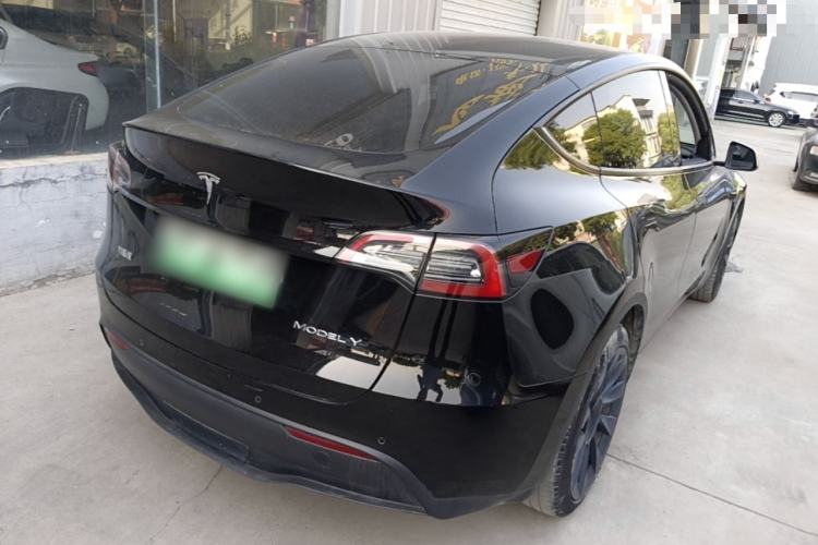 Used Tesla Model Y 2021 Standard Range Rear-Wheel Drive Version Rear Right 45 Deg