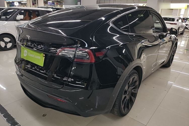 Used Tesla Model Y 2021 Standard Range Rear-Wheel Drive Version Rear Right 45 Deg