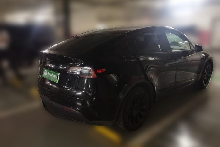 Used Tesla Model Y 2021 Standard Range Rear-Wheel Drive Version Rear Right 45 Deg
