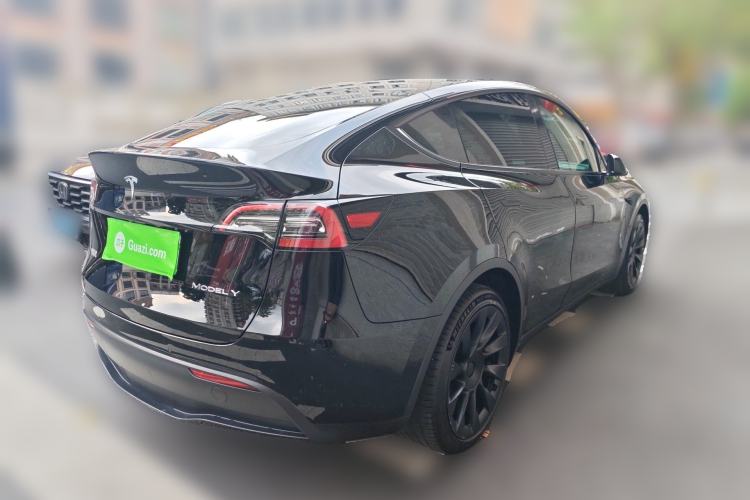 Used Tesla Model Y 2021 Long-Range All-Wheel-Drive Version 3D7 Rear Right 45 Deg