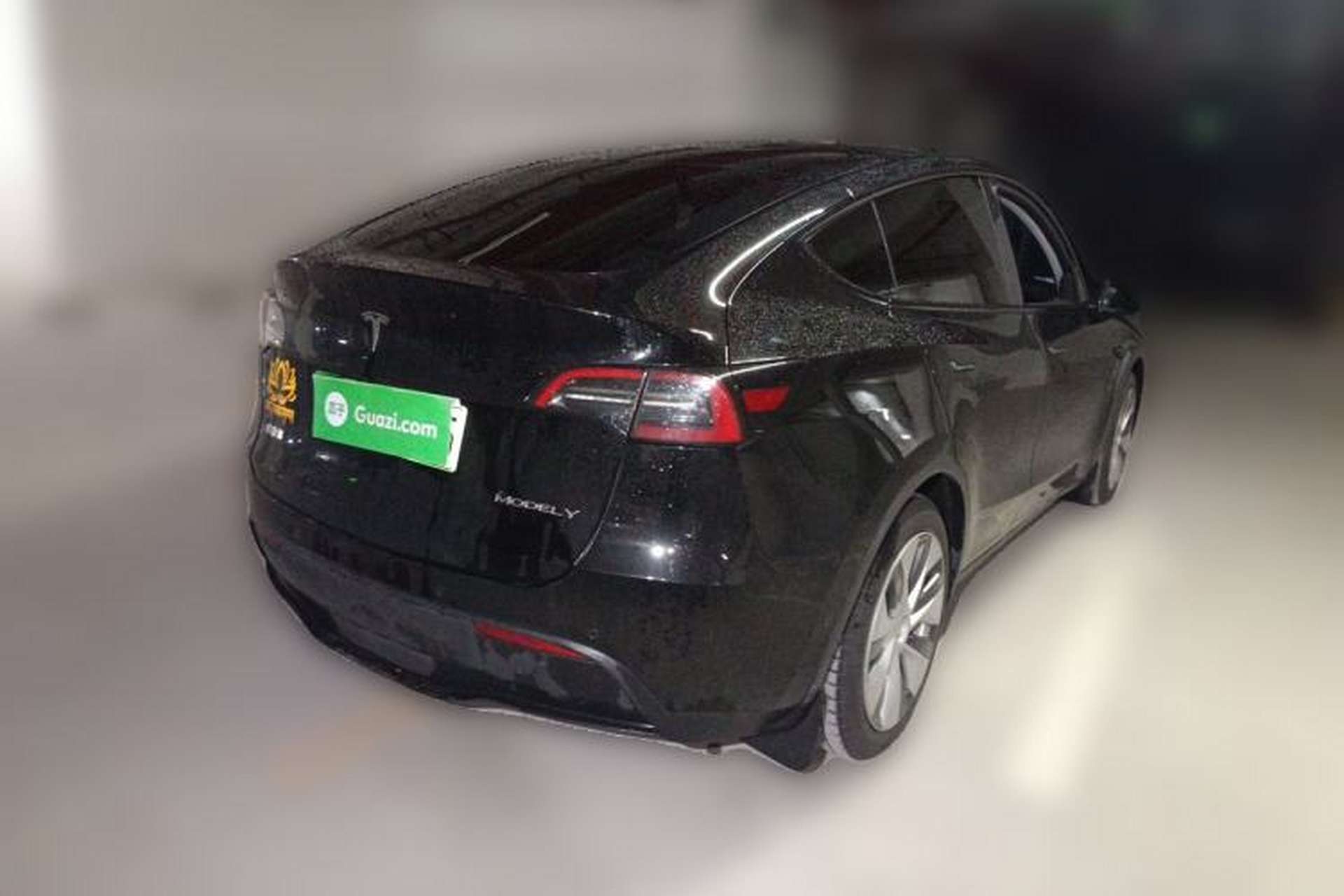 Used Tesla Model Y 2021 Standard Range Rear-Wheel Drive Version Rear Right 45 Deg