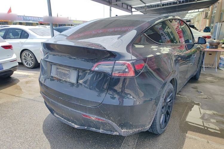 Used Tesla Model Y 2021 Standard Range Rear-Wheel Drive Version Rear Right 45 Deg