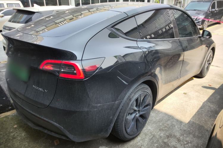 Used Tesla Model Y 2021 Standard Range Rear-Wheel Drive Version Rear Right 45 Deg