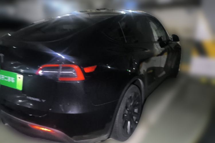 Used Tesla Model Y 2021 Standard Range Rear-Wheel Drive Version Rear Right 45 Deg