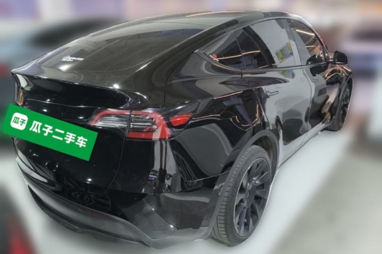 Used Tesla Model Y 2021 Long-Range All-Wheel-Drive Version Rear Right 45 Deg