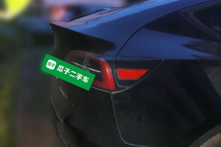 Used Tesla Model Y 2021 Standard Range Rear-Wheel Drive Version Rear Right 45 Deg